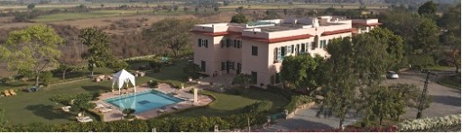 Aerial View of Best Hotel near Jaipur, Ramgarh Lodge, Jaipur - IHCL SeleQtions
