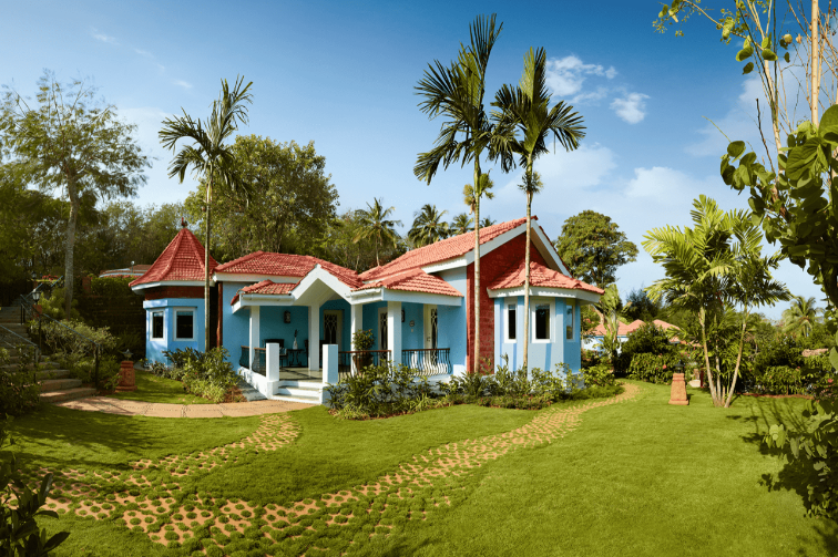 Exterior View of Our Luxury Rooms at Taj Fort Aguada Resort & Spa, Goa