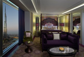 Taj Dubai - Maharaja Suite Bedroom