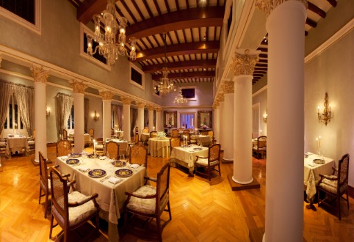 Celeste Restaurant at Taj Falaknuma Palace, Hyderabad