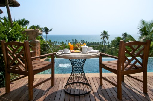 Poolside Dining at Premium Suite at Taj Green Cove Resort & Spa, Kovalam