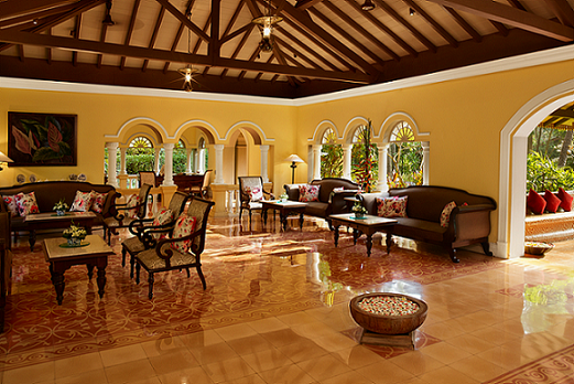 Luxury Villa Lobby at Taj Holiday Village Resort & Spa, Goa