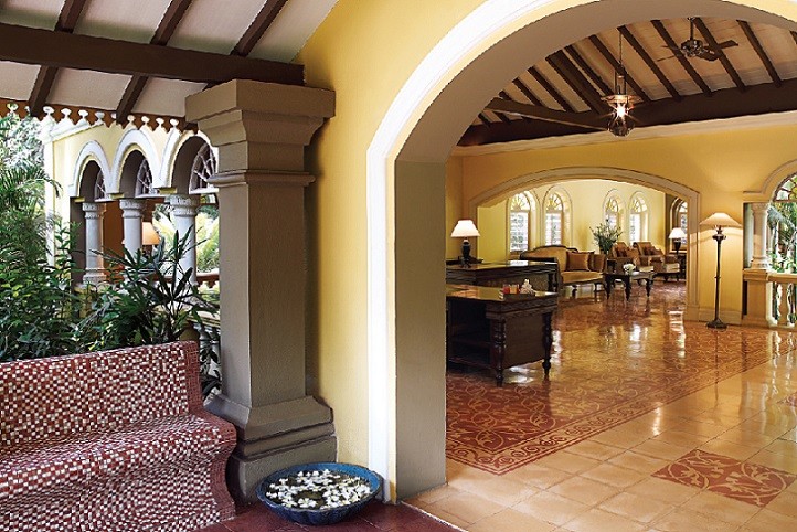 Luxury Cottage Lobby at Taj Holiday Village Resort & Spa, Goa