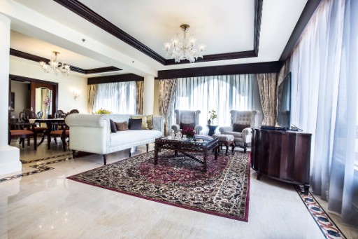 Presidential Suite Living Room - Taj Krishna, Hyderabad