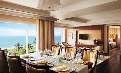 Grand Luxury Suite Dining at Taj Samudra, Colombo