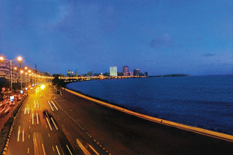 Visit Marine Drive in Mumbai during your stay at Taj