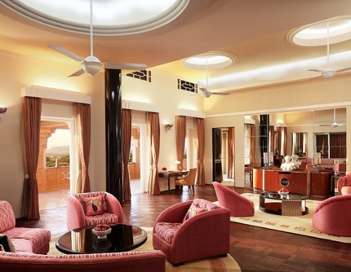 Maharani Suite Living Room at Umaid Bhawan Palace, Jodhpur