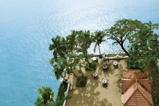 Aerial View of Dolphin's Point at Taj Malabar Resort & Spa, Cochin