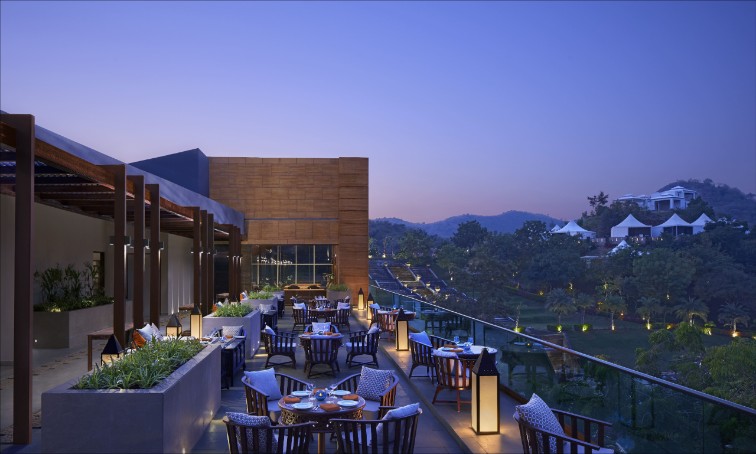 Ridgeview  - Terrace Restaurnt in Udaipur at Taj Aravali Resort & Spa, Udaipur