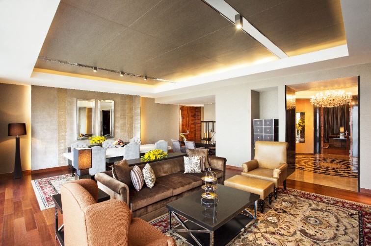 Presidential Suite Living Room - Taj City Centre Gurugram