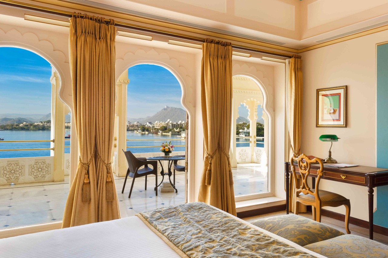 Scenic View From The Luxury Suite at Taj Fateh Prakash Palace, our Luxury Hotel in Udaipur