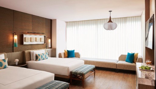 Superior Room's Bedroom at Taj Resort & Convention Centre, Goa