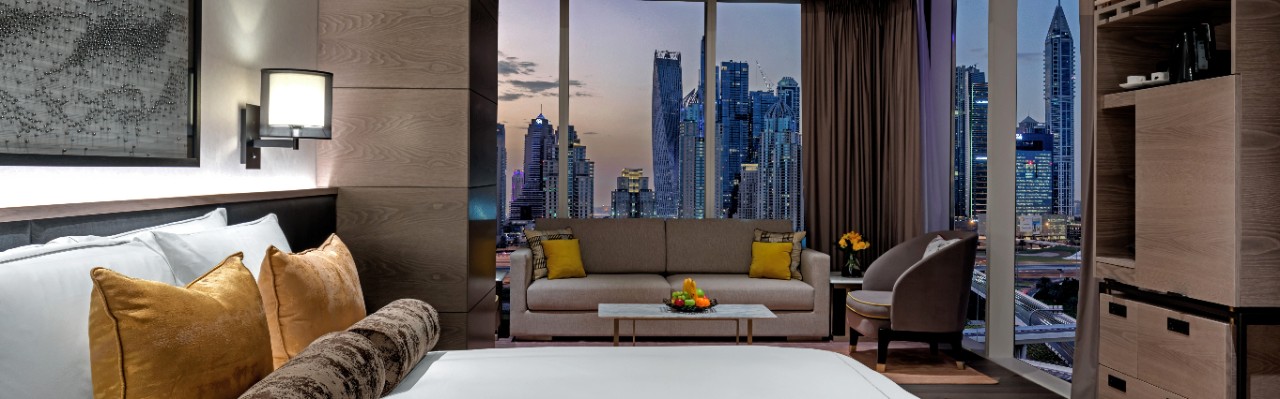 Taj JLT Dubai - Executive Club Room Balcony View