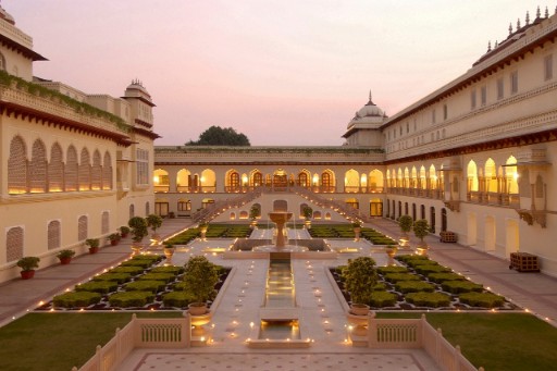 Chandani Chowk - Rambagh Palace, Jaipur
