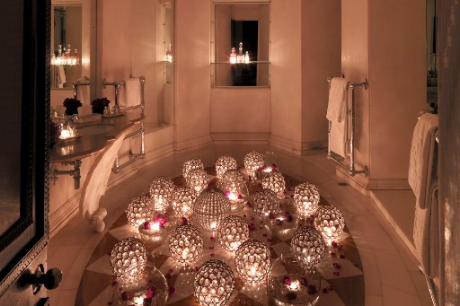 Maharani Suite Bathroom - Rambagh Palace, Jaipur