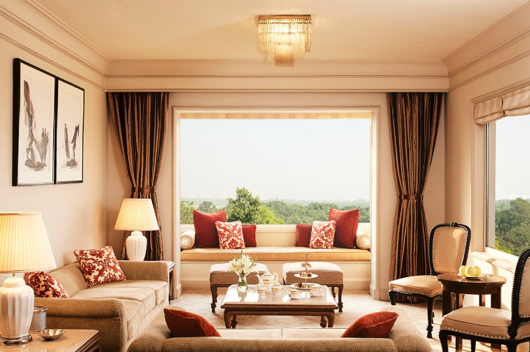 Luxury Suite - Seating Area View - Taj Bengal, Kolkata