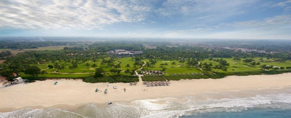 Aerial View of The Best Beach in Benaulim near Taj Exotica Resort & Spa, Goa