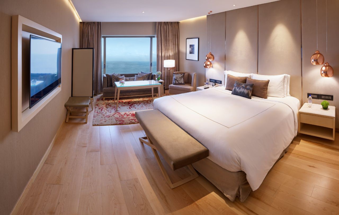 Luxury Room with Seaview at Taj lands End Mumbai