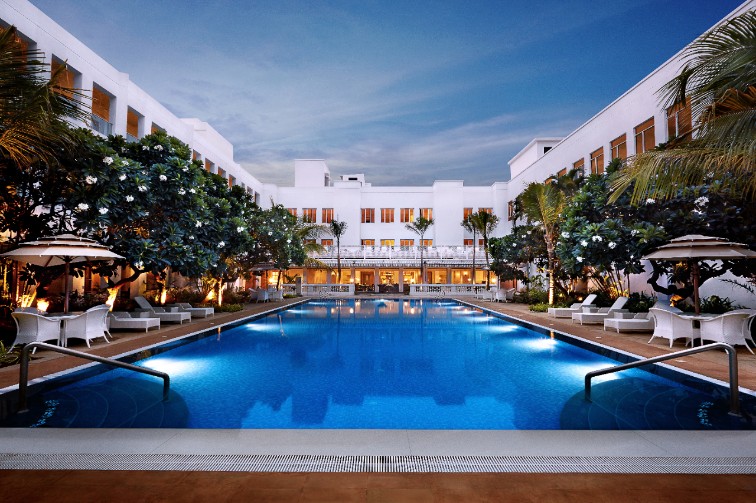 Luxury Pool at Taj Connemara, Chennai