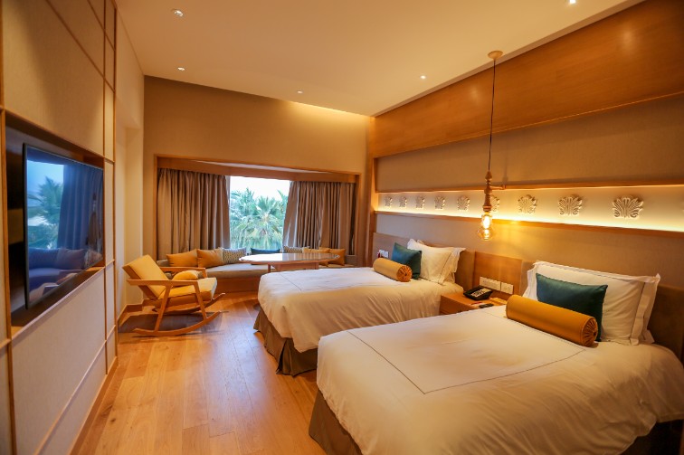 Superior Room at Twin Bed at Taj Fisherman's Cove Resort & Spa, Chenaai